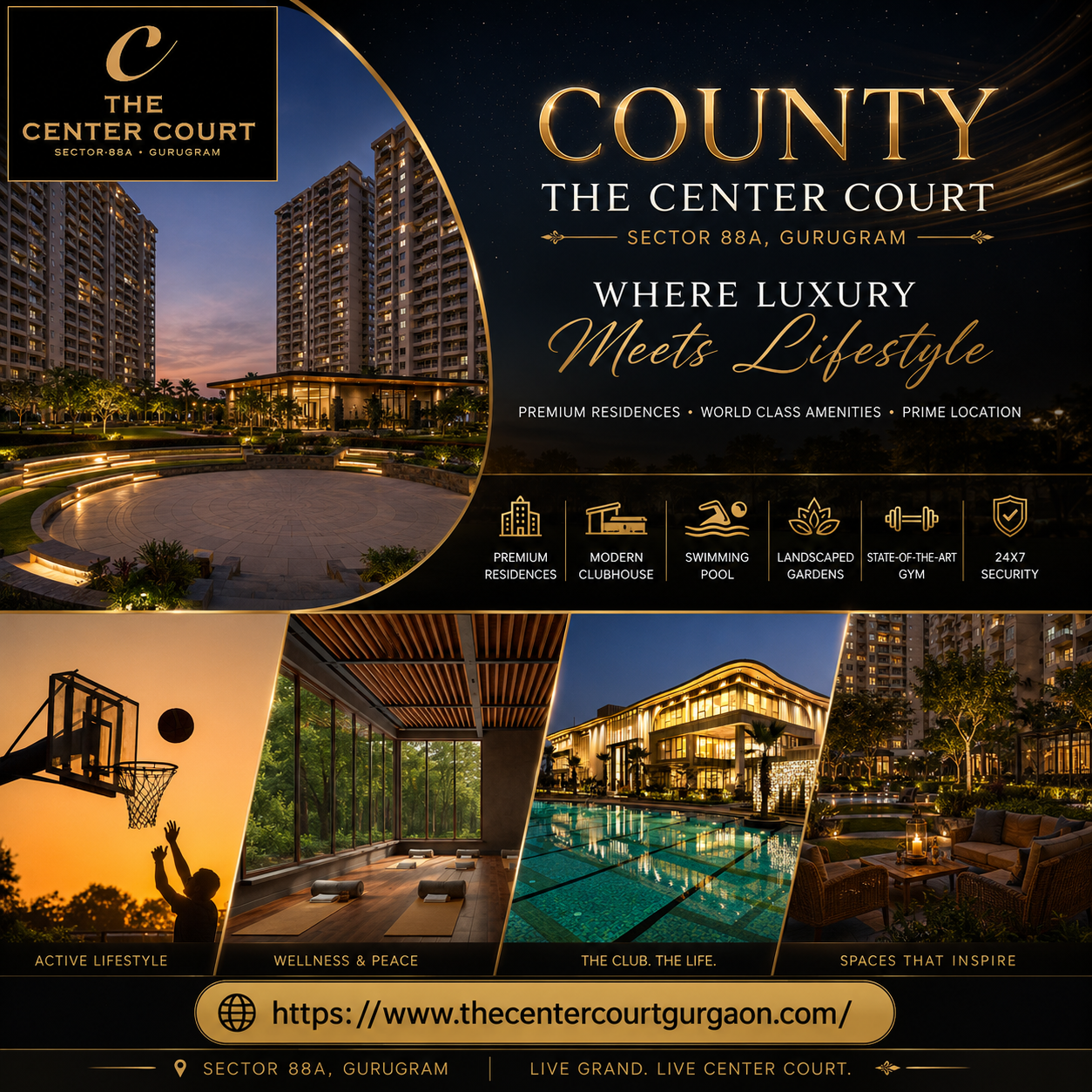County The Center Court