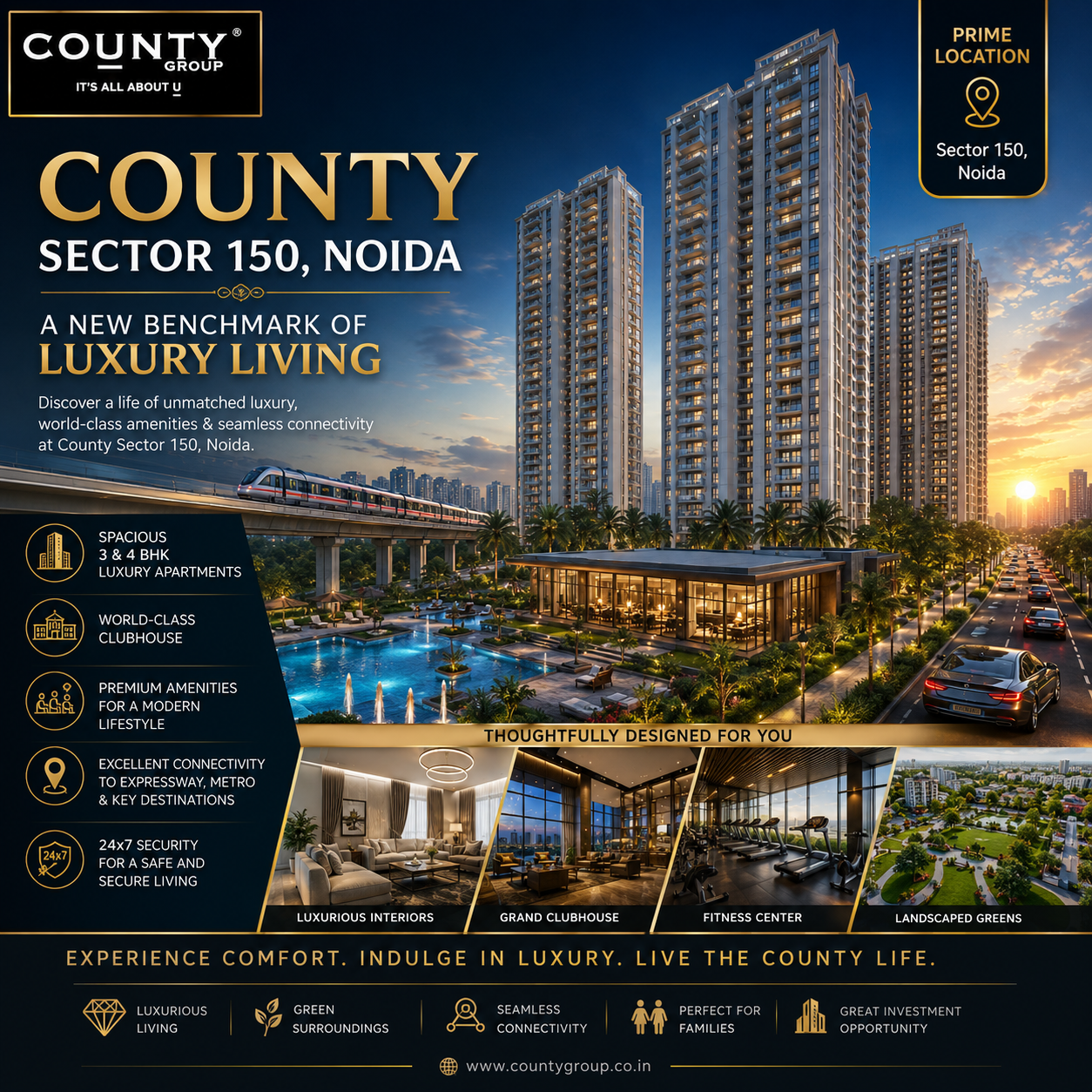 County Sector 150 Noida